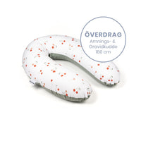 Roll About Doomoo Överdrag Körsbär Grön