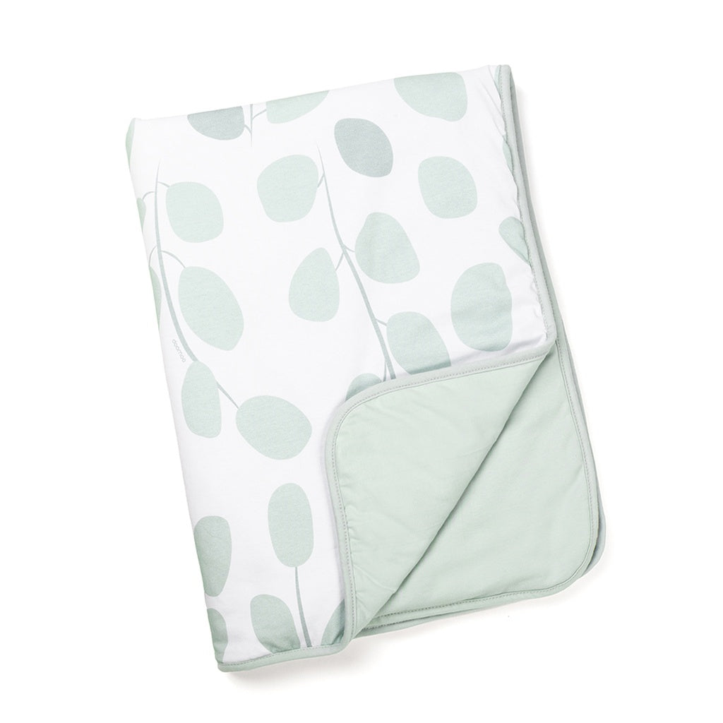 Roll About Vadderad Filt - Löv Grön