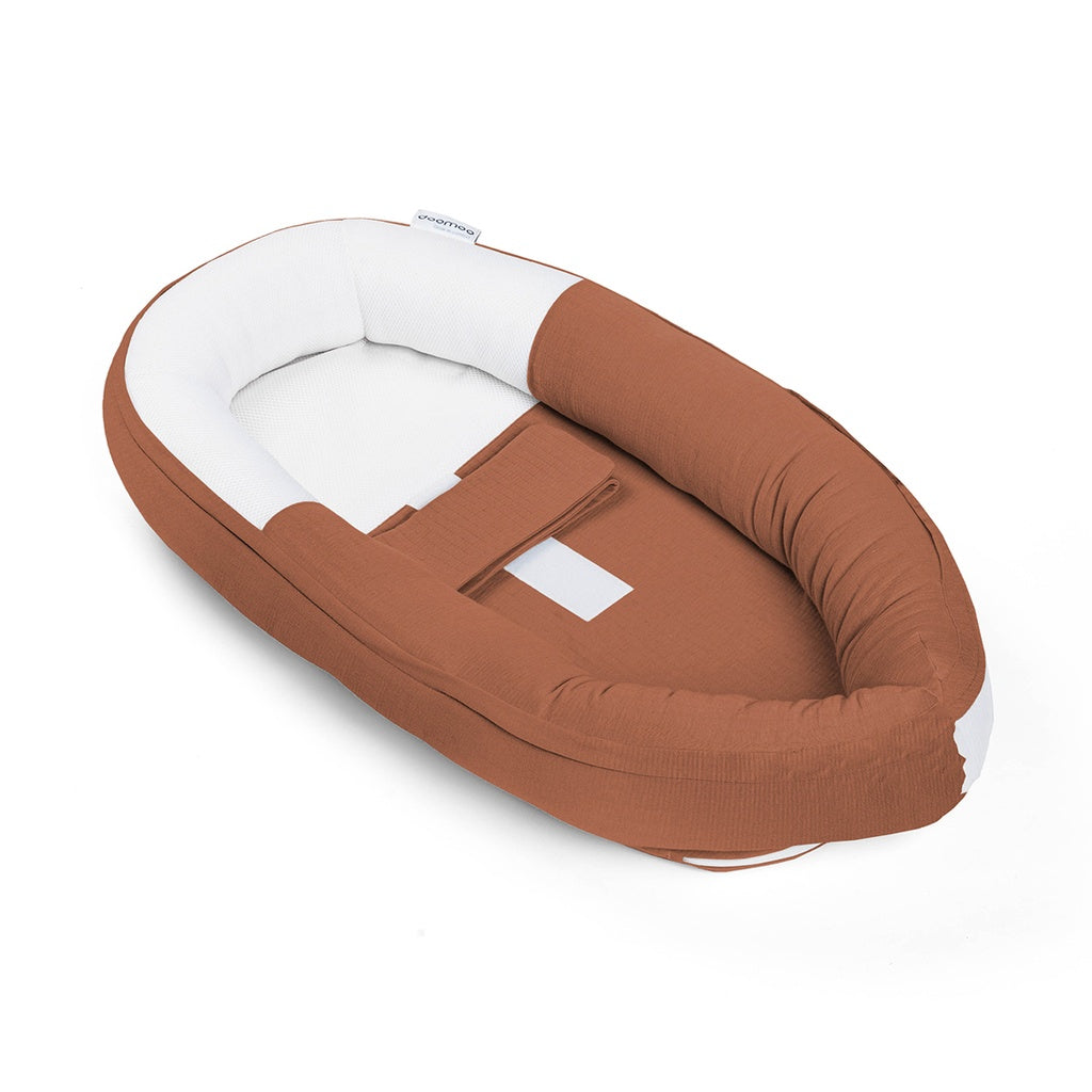 Doomoo Babybädd - Quilt Terracotta