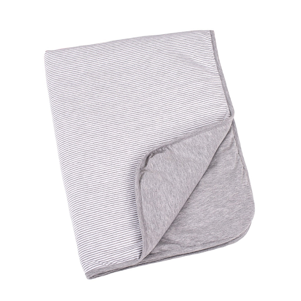 Roll About Vadderad Filt Grå Randig