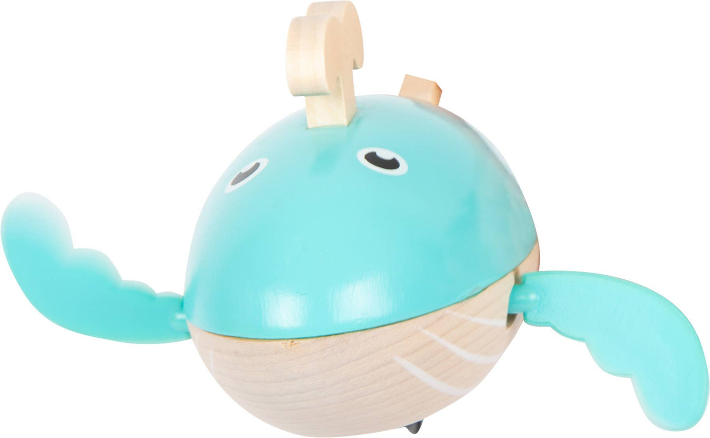 small foot Vatten leksak wind-up whale | wind-up leksak | trä