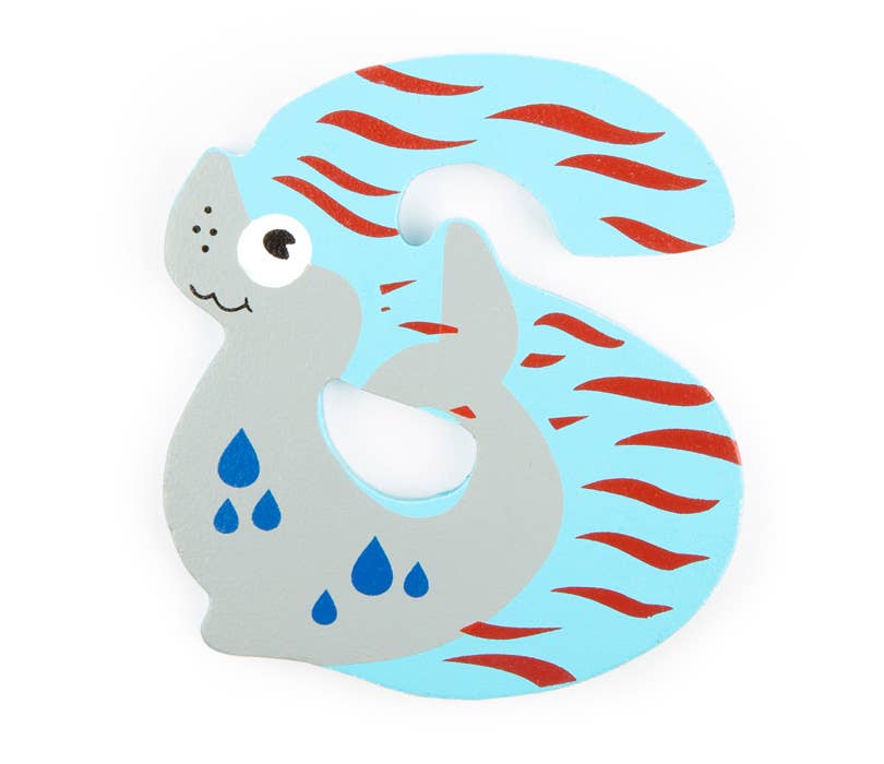 small foot Träbokstäver Djur A-Z