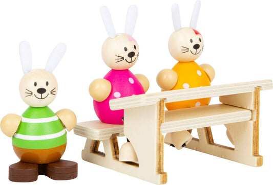 small foot Bunny School lekset | Dekoration | 100% Fsc