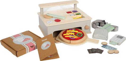 small foot Pizzeria-set | Leksaksaffärer | Träleksaker
