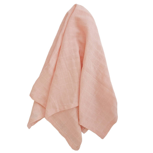 Summerville organic Babyfilt i muslin persika GOTS