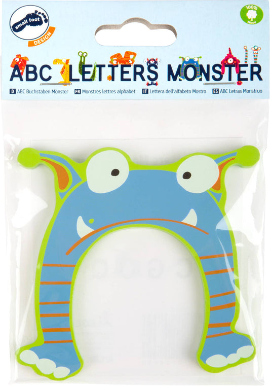 small foot small foot ABC bokstäver Monster Marilyn | brev tåg | trä