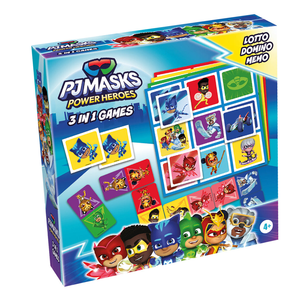 Tactic PJ Masks 3 i 1 Spel