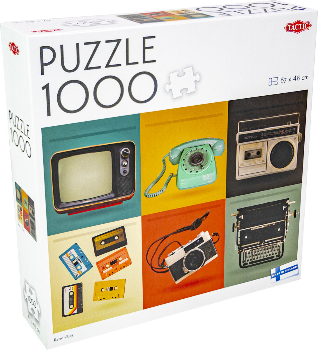 Tactic Puzzle Lovers Retro Vibes pussel