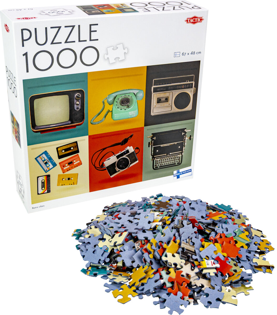 Tactic Puzzle Lovers Retro Vibes pussel