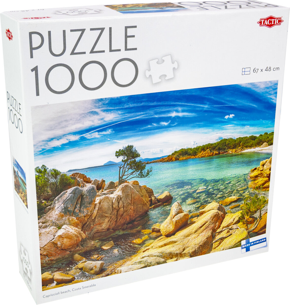 Tactic Puzzle Lovers Capriccioli Beach 1000 bitar