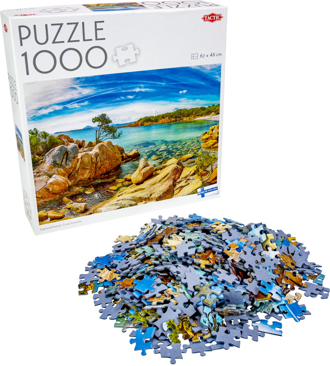 Tactic Puzzle Lovers Capriccioli Beach 1000 bitar