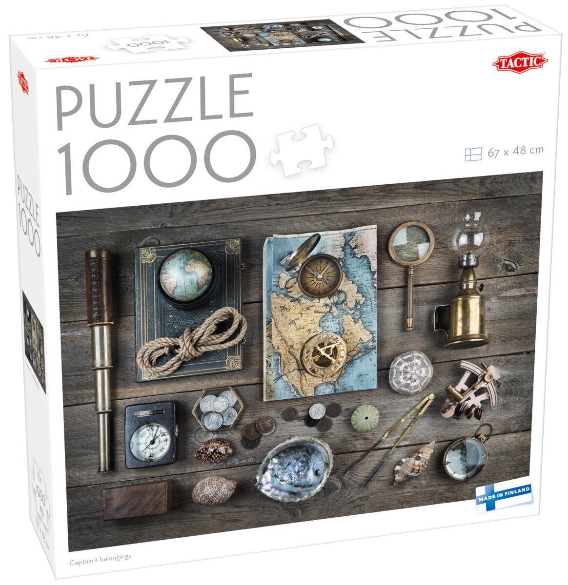 Tactic Puzzle Lovers Captain's belongings
