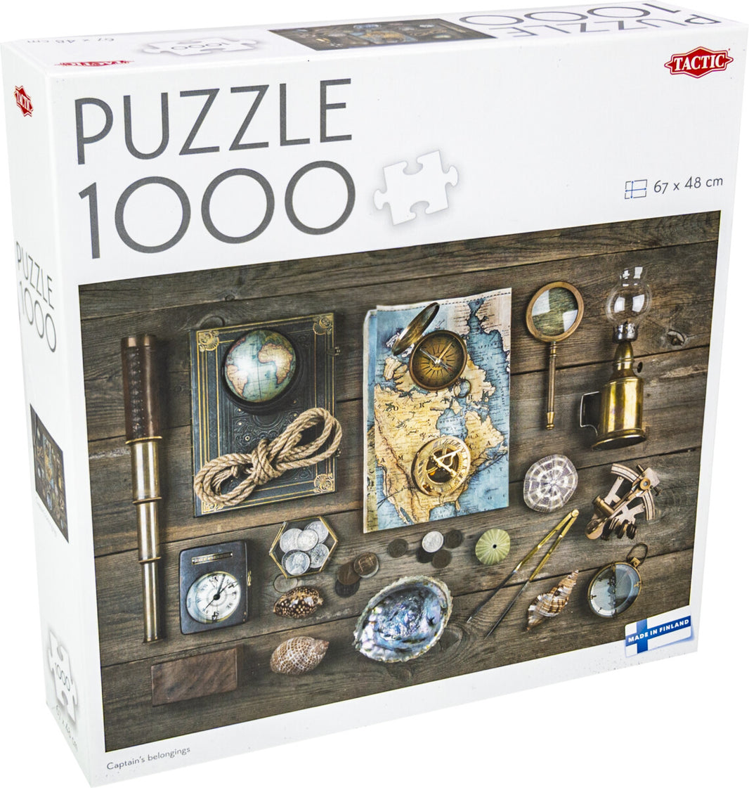 Tactic Puzzle Lovers Captain's belongings