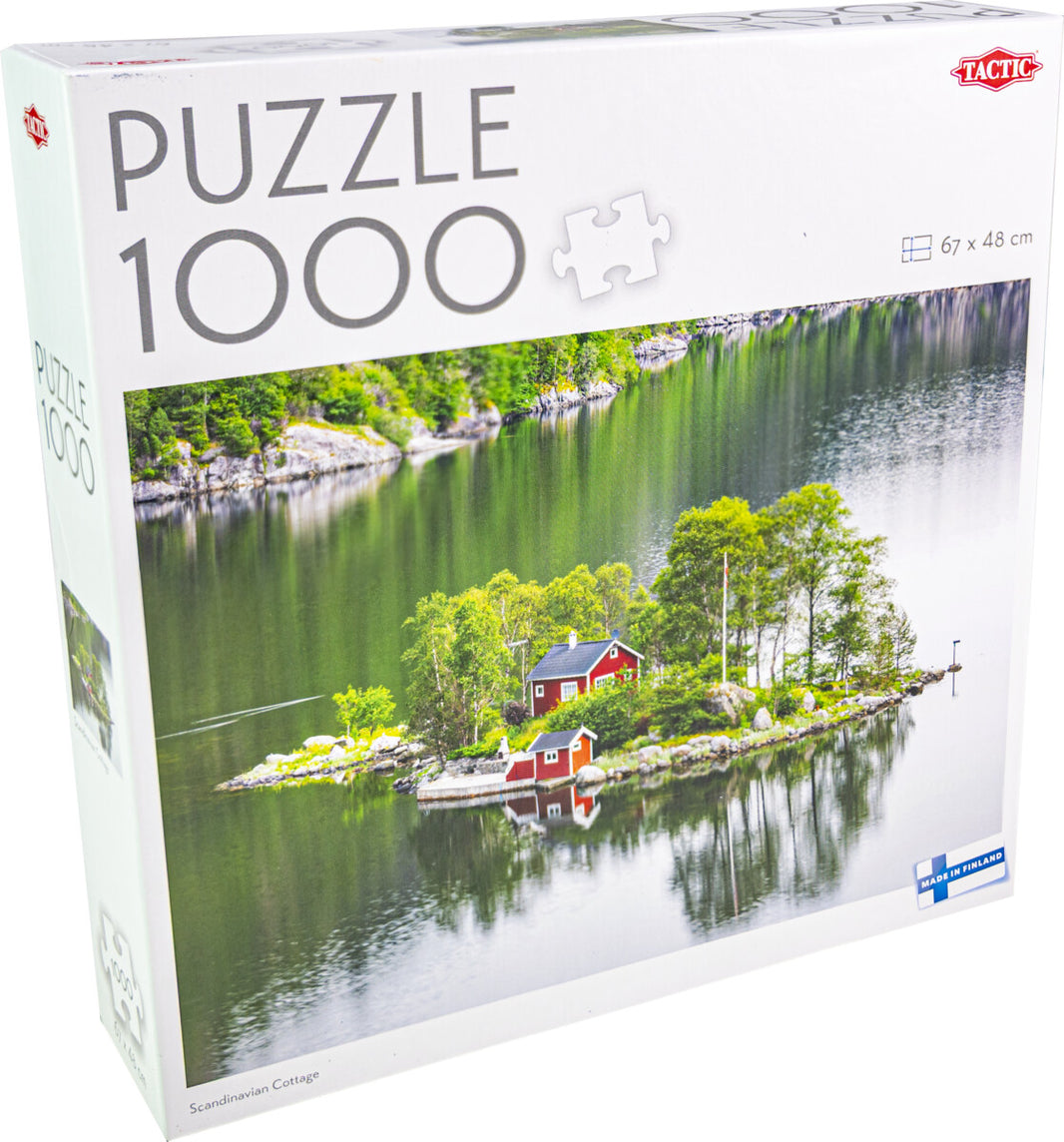 Tactic Puzzle Lovers Scandinavian cottage