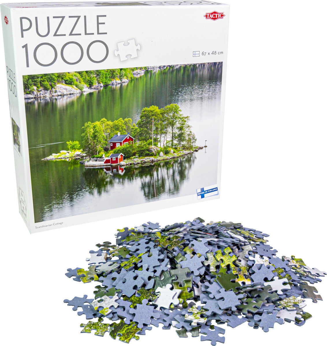 Tactic Puzzle Lovers Scandinavian cottage