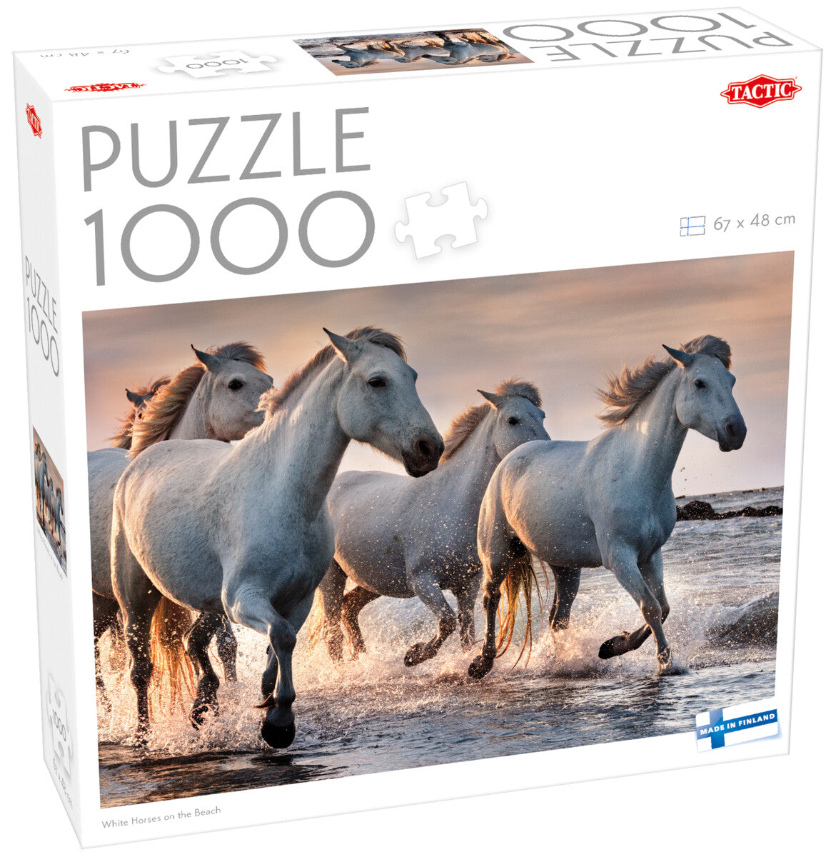 Tactic Puzzle Lovers White horses pussel
