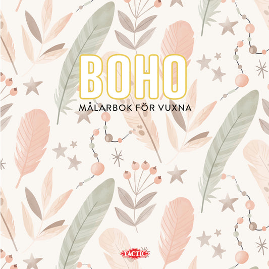 Tactic BOHO målarbok vuxna