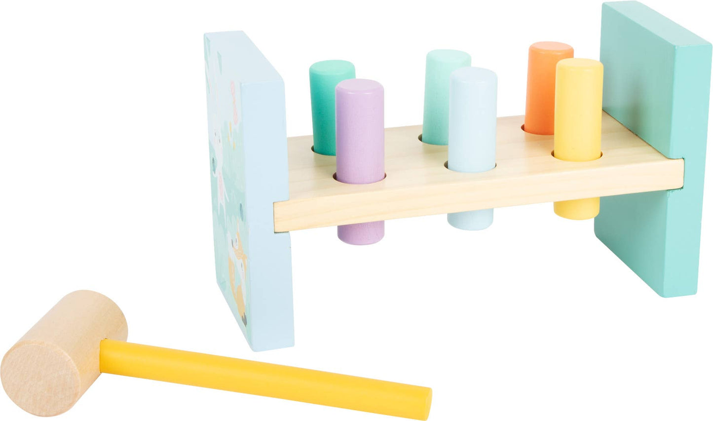 small foot small foot Pastell knackar bänk | knackar spel | trä