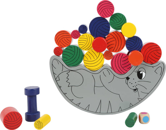 small foot Balansera katt | skicklighetsspel | trä