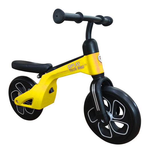 QPlay Tech Balans Barncykel - Gul