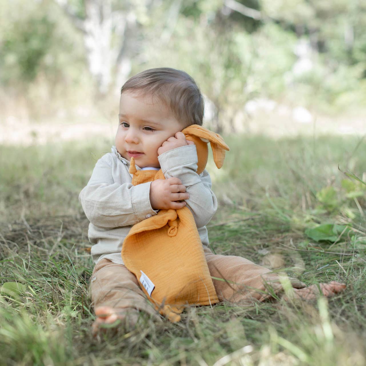 Ekologisk Cuddly Rabbit Orange