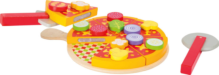 small foot Skär pizzaset i trä