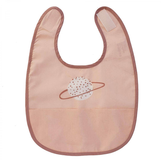 Summerville organic Ekologisk babyhaklapp Dusty Rose Planet
