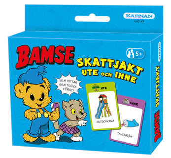 KÄRNAN - KORTSPEL BAMSE SKATTJAKT UTE OCH INNE