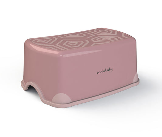 Carlo Baby Step Stool Pink