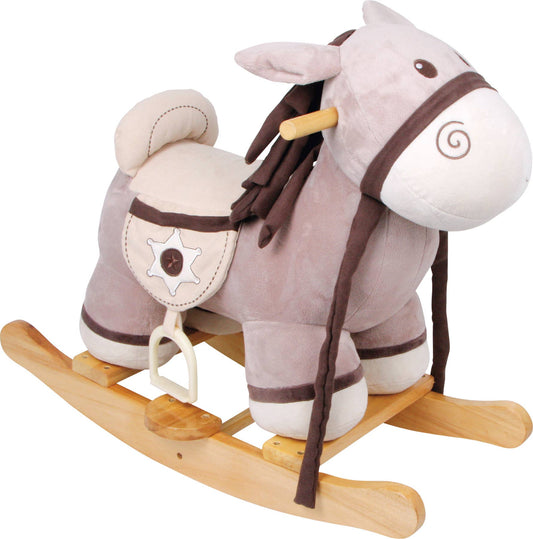small foot Gungande Sheriff | Gunghäst | Trä
