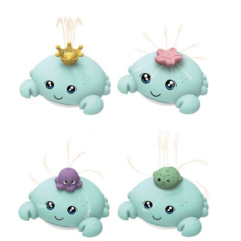 Carlo Baby Krabba med ljus och vatteneffekter