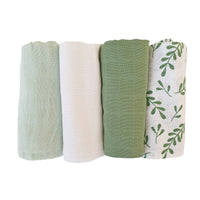 Summerville organic muslinfiltar 4-pack