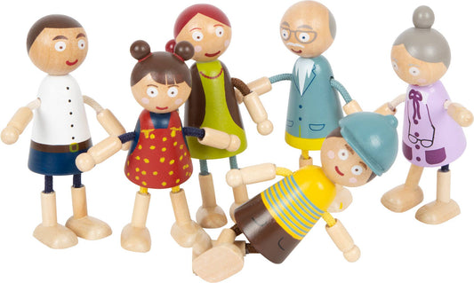 small foot Trädocka Familj | Dockhus | Trä