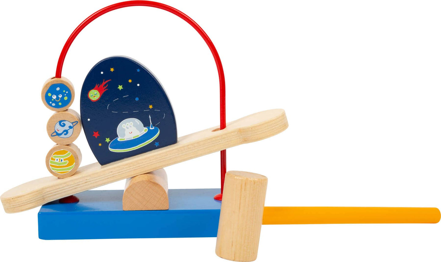 small foot Hammer spel ”Space” | knackar spel | trä