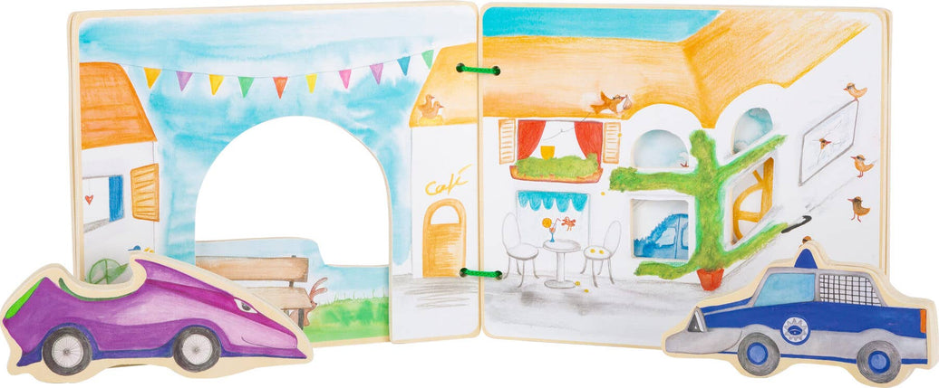 small foot Polisens interaktiva bilderbok