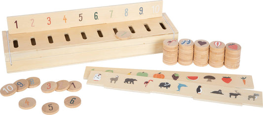 small foot World Explorer Bildsorteringslåda | Pedagogiska leksaker | Trä