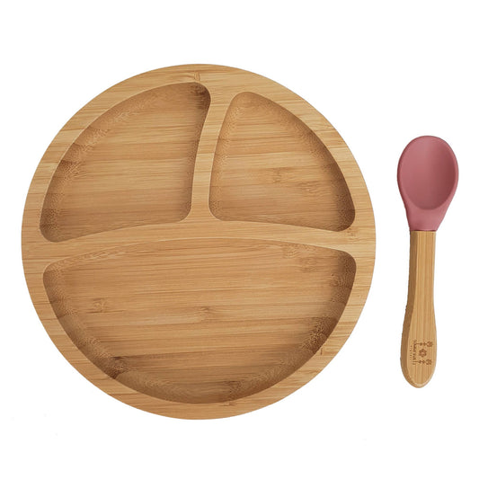 Summerville organic Barn Bambu Porslin Rund Dusty Rose