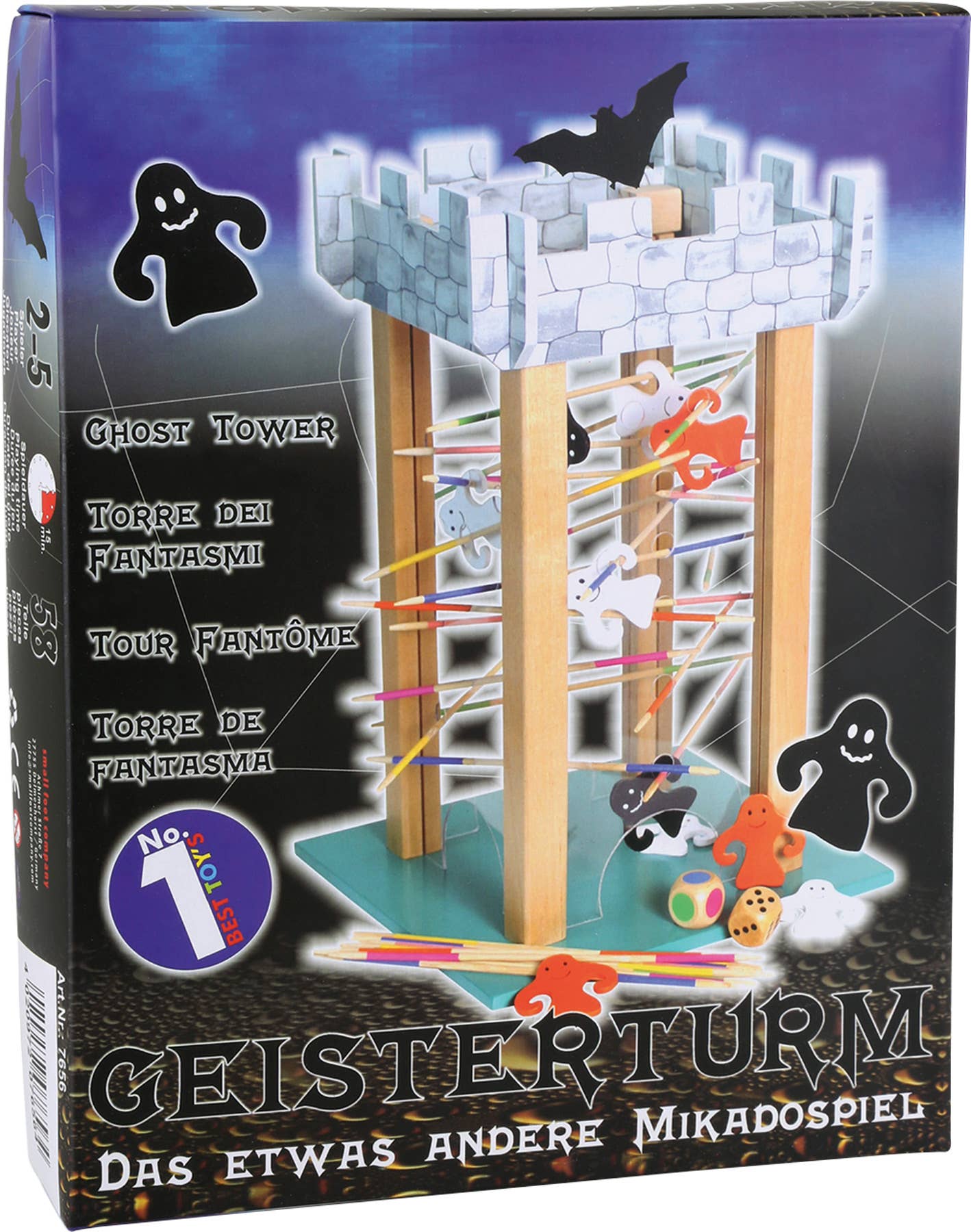 small foot small foot Ghost Tower | Brädspel | Trä