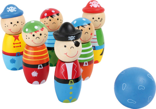 small foot Skittles Pirates | Trädgård Spel | Trä