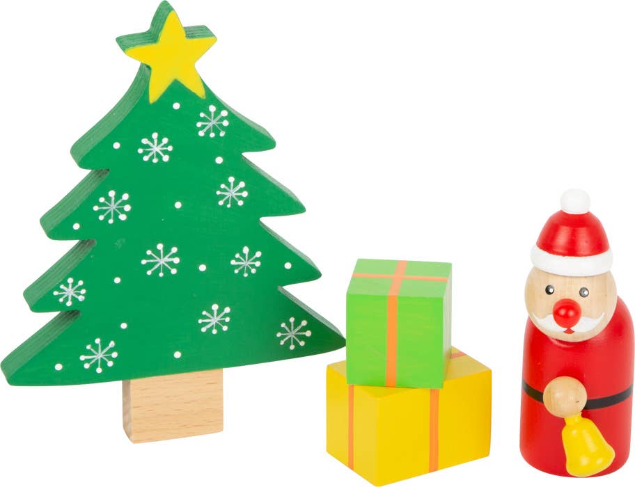 small foot small foot Animal Christmas Playset | Jul | Trä