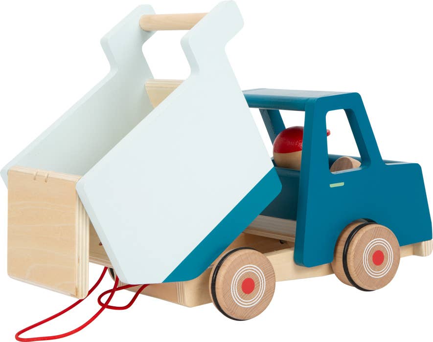 small foot small foot Drag-along fordonsdumper | trä