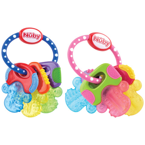 Nuby Teether IcyBite Keys - 3m+