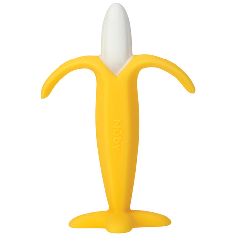 Nuby Teether Silicone Banana + 3 m