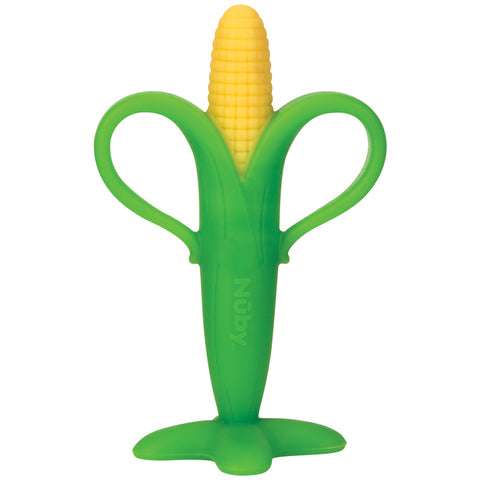 Nûby Silicone Corn Teether 3m+