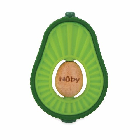 Nuby Teether Avocado Muncher 6m+