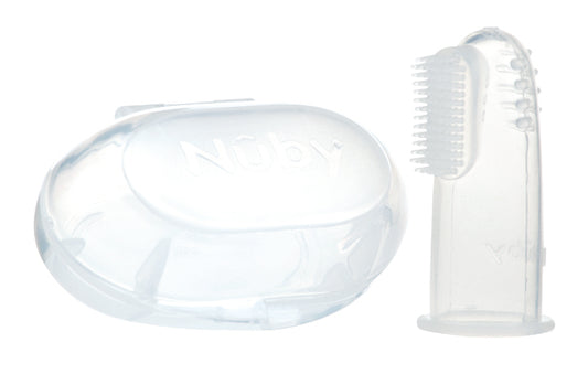 Nuby Silicone Finger Toothbrush +3m