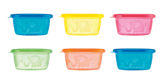 Nuby Snack Bowl Set - 6p - 300 ml