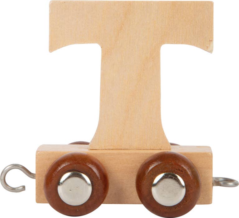 small foot Brev tåg trä