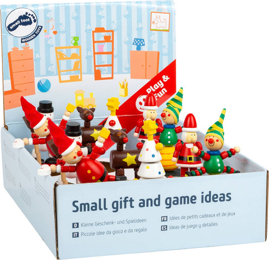 small foot Visa presssiffror Jul | displayer | trä