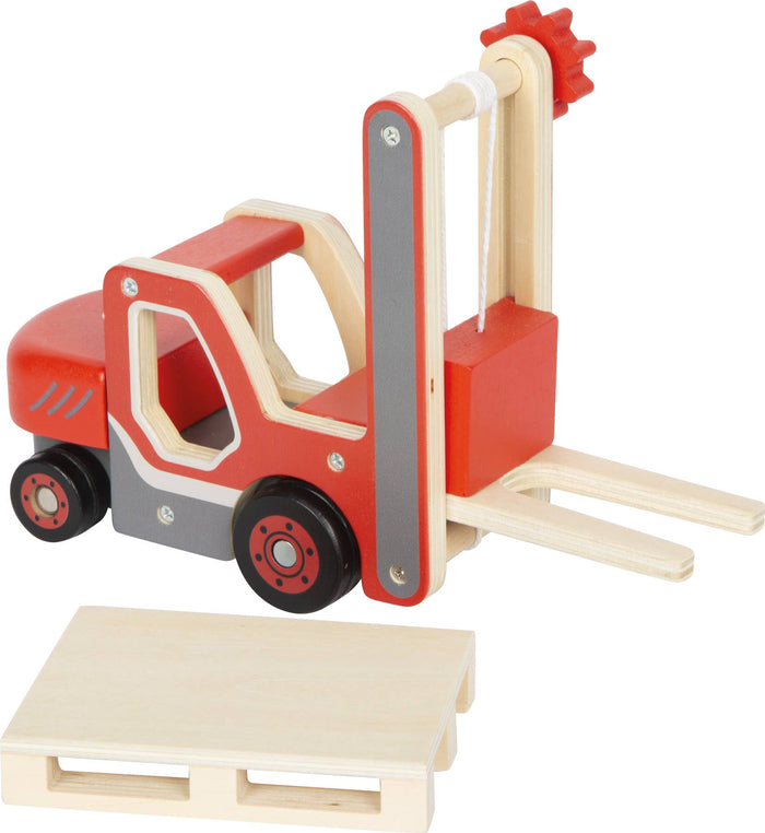 small foot Gaffeltruck med pall